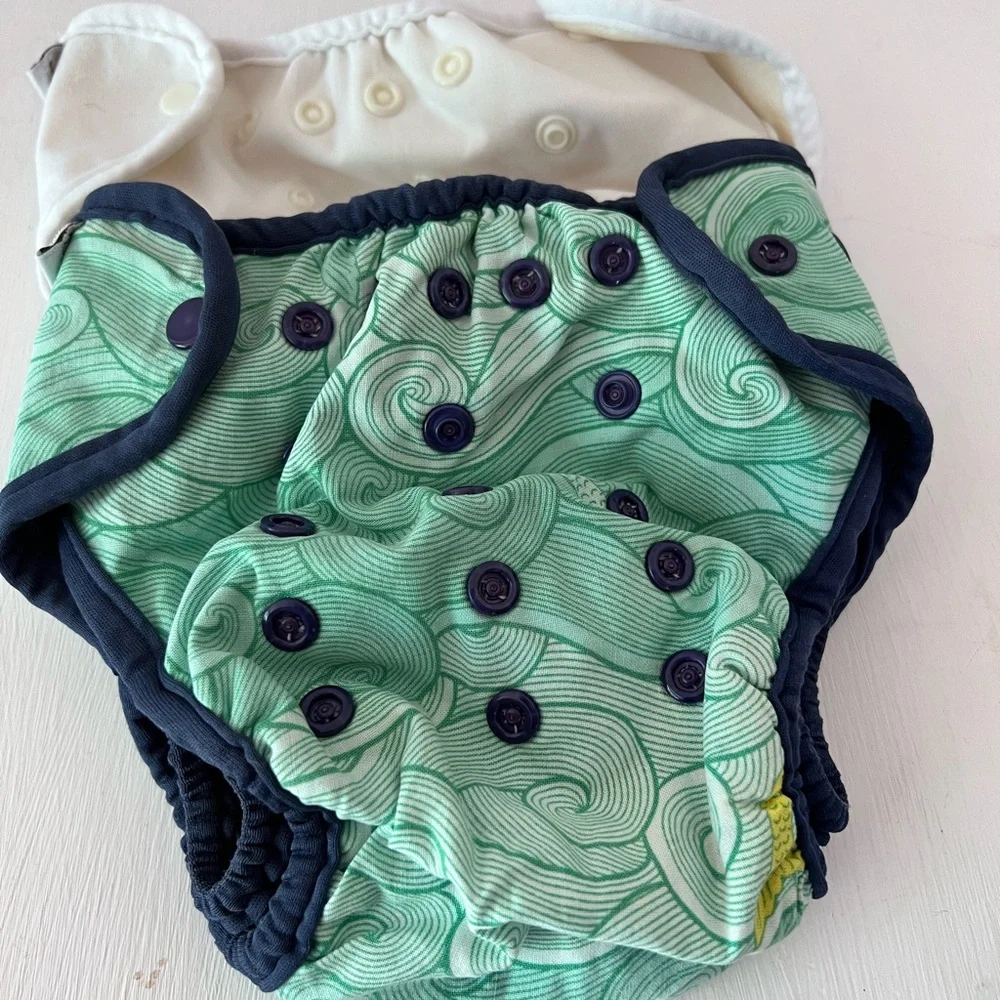 Best Bottoms Diaper Cover Lot of 3 Ocean Sea Jellyfish‎ Reusable Bestbottoms
